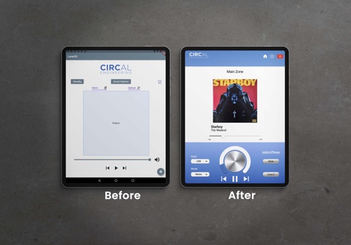 Mobile App Development Package Example: Mobile App Development to Control a Custom Device