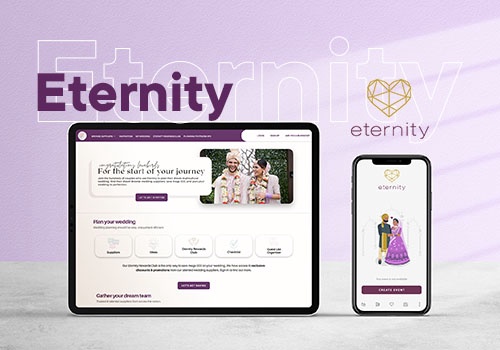 UX/UI Design Package Example: Eternity– Simplifying Wedding Planning