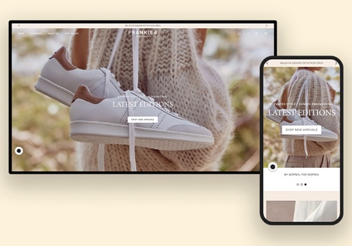 E-Commerce Development Package Example: Frankie4 USA's migration from Magento to Shopify