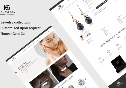 E-Commerce Development Package Example: Magento 2 Ecommerce Jewelry Website