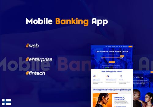 Custom Software Development Package Example: A leading international mobile banking application