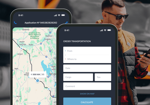 Mobile App Development Package Example: Uber like solution for the grain market