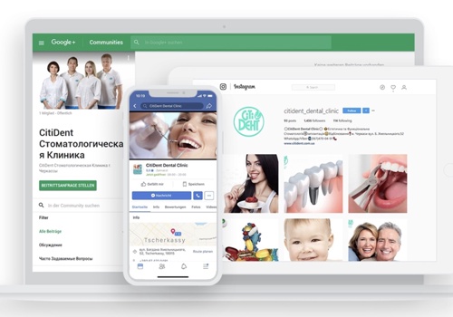 Web Development Package Example: Dental Clinic in Ukraine