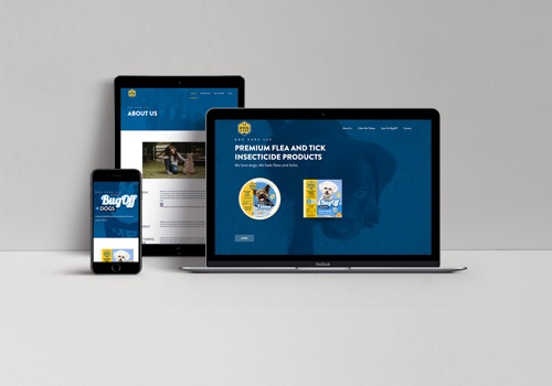 Web Design Package Example: Dog Care