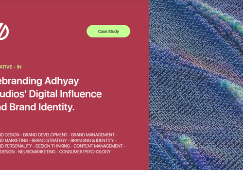 Branding Package Example: Rebranding Adhyay Studios' Digital Influence