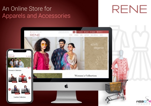 E-Commerce Development Package Example: eCommerce Website for Apparels and Accessories