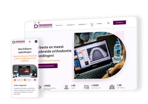 Web Design Package Example: Progressive Orthodontic Seminars