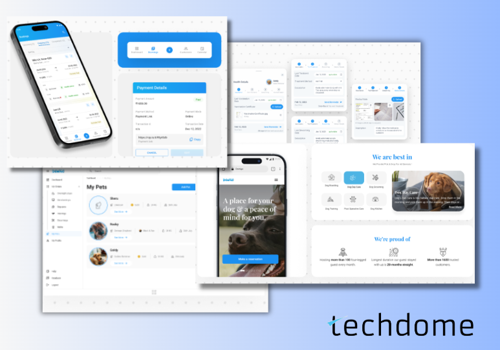 UX/UI Design Package Example: Revolutionizing Dog Boarding Services with PawSSta