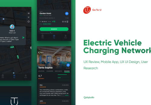 UX/UI Design Package Example: Go to-U