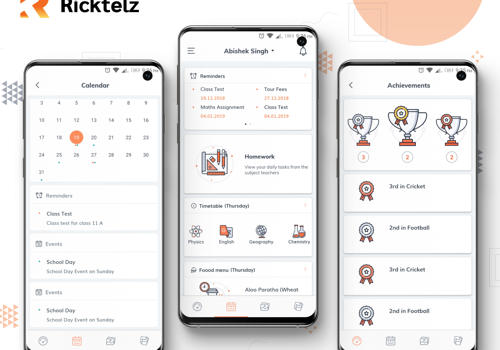 Mobile App Development Package Example: Ricktelz