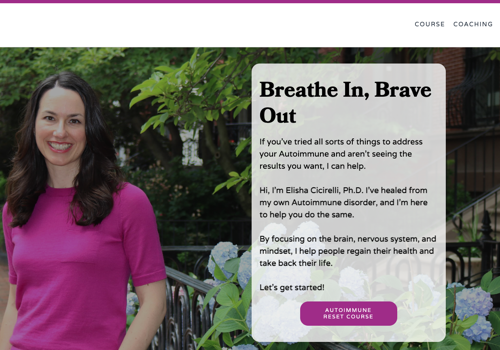 Search Engine Optimization Package Example: SEO & Web Design for Health Consultancy