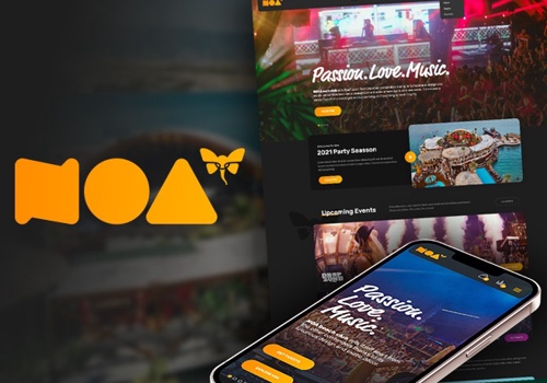 Web Design Package Example: Noa Beach Bar