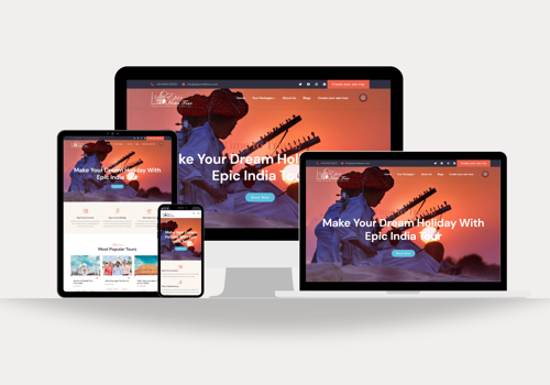 Web Development Package Example: Tour Booking Website Development