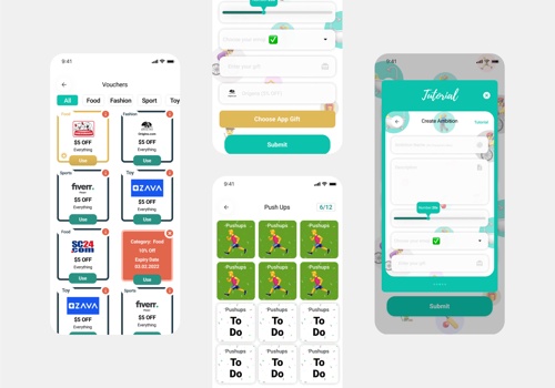 UX/UI Design Package Example: MOTODO