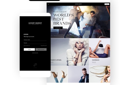 Custom Software Development Package Example: Luxury Market
