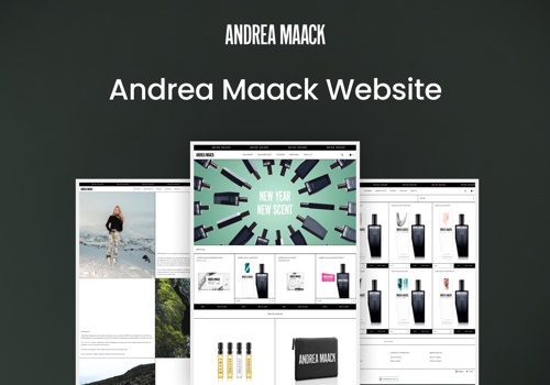 Web Development Package Example: Andrea Maack