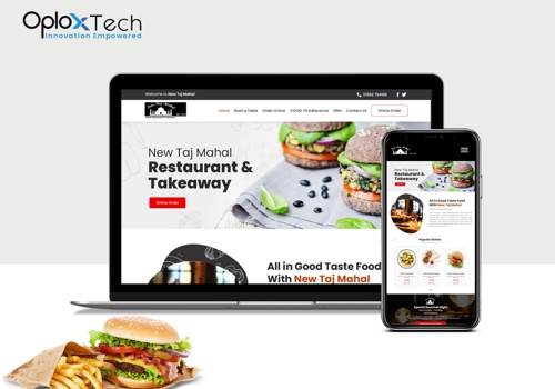 Web Development Package Example: Ecommerce Solution for Restaurant