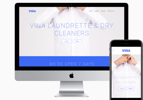 Web Design Package Example: Website Creation & SEO for Laundry Services Compan