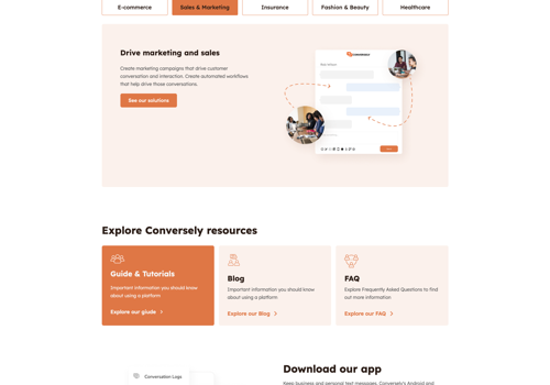 Web Development Package Example: Webflow CMS Website