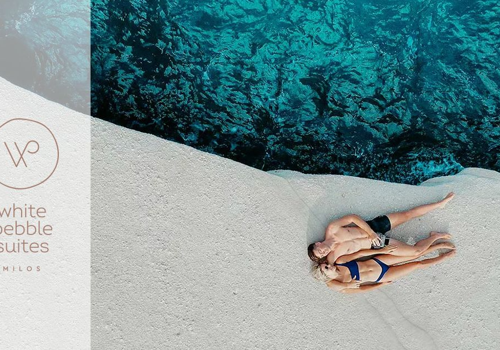 Web Design Package Example: White Pebble Suites Milos