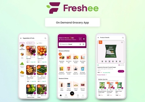 Mobile App Development Package Example: Freshee - Quick commerce App like blinkit, Zepto