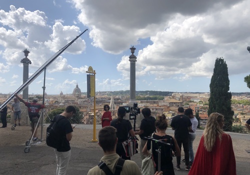 Advertising Package Example: Video and photo production in Rome