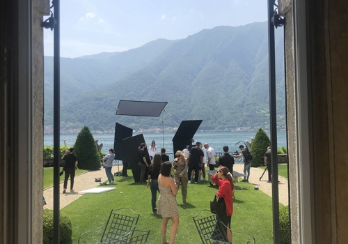 Advertising Package Example: Video and photo production on Lake Como