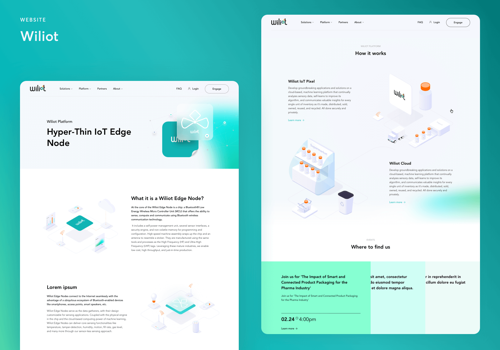 Web Design Package Example: Wiliot – IoT Custom Website Design & Development