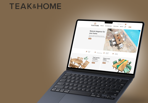 E-Commerce Development Package Example: Teakund Home