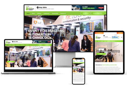 Web Design Package Example: Smart Building Tech and Innovations Summit