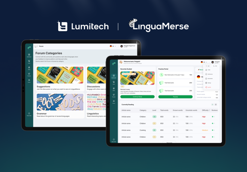 UX/UI Design Package Example: Language Learning Platform | Education