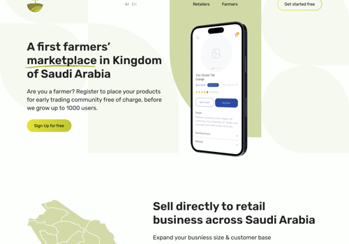 Web Development Package Example: MVP for the Mazarena startup