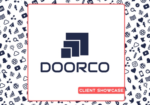 Graphic Design Package Example: Doorco Website Redesign