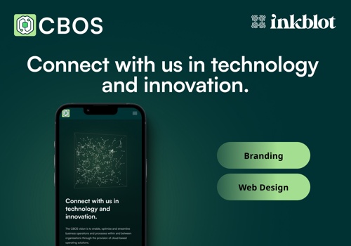 Branding Package Example: CBOS - Website Design
