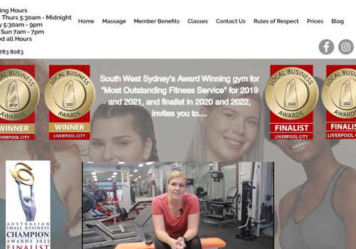 Web Design Package Example: FITNESSFORUM- A Fitness Website