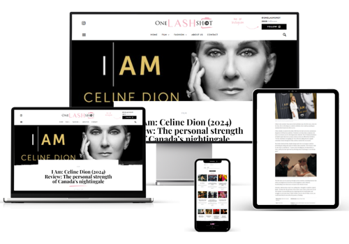 Web Design Package Example: Beauty Services with One Lash Shot