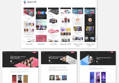 Marketing Strategy Package Example: Spark AR Content Strategy & Execution