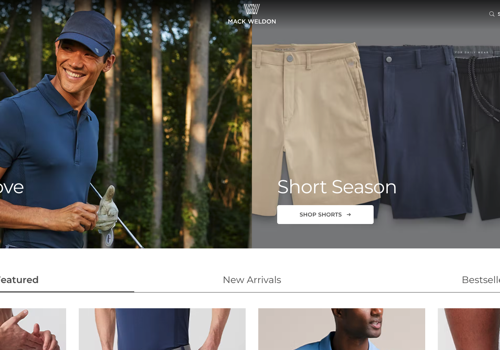 Search Engine Optimization Package Example: Mack Weldon