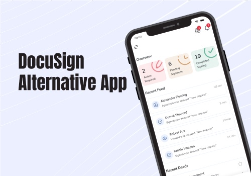 UX/UI Design Package Example: eSignature SaaS with App (DocuSign Alternative)