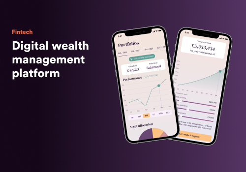 UX/UI Design Package Example: Rosecut: product design development for FinTech