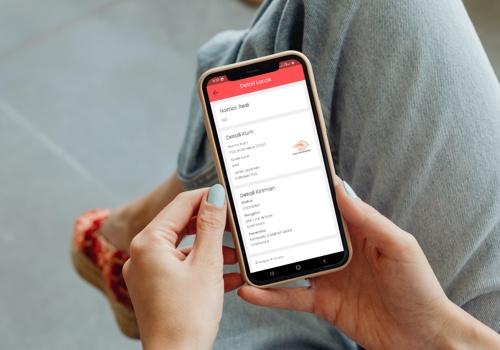 Mobile App Development Package Example: Kirimanku: Indonesian Package Tracking App