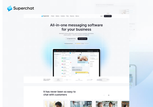 Web Development Package Example: Superchat Web Developement