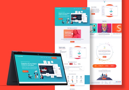 UX/UI Design Package Example: Content Box by Scatter