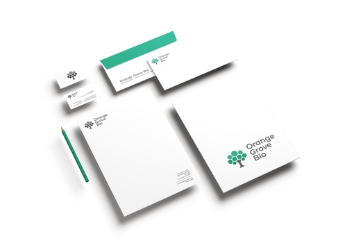 Branding Package Example: Brand Identity Design Orange Grove Bio