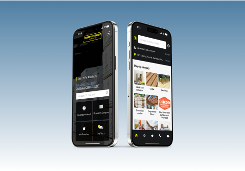 UX/UI Design Package Example: Shaw/Stewart Lumber Co. Digital Transformation