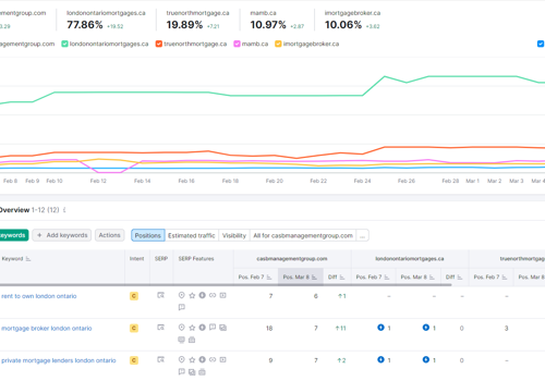 Search Engine Optimization Package Example: First Page Google SEO Results!