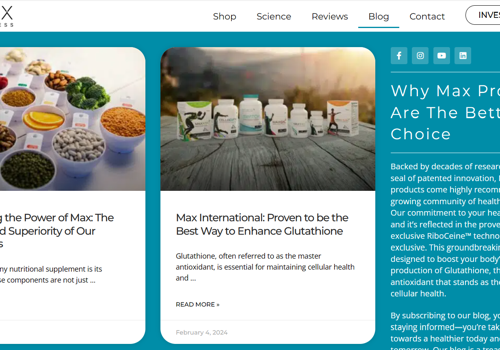 Application Testing Package Example: Livemax - End to End product development