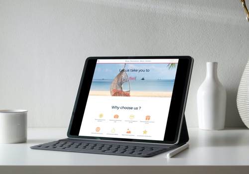 UX/UI Design Package Example: Web Solution for Boutique Travel Agencies