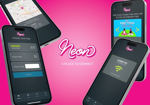 Mobile App Development Package Example: Neon