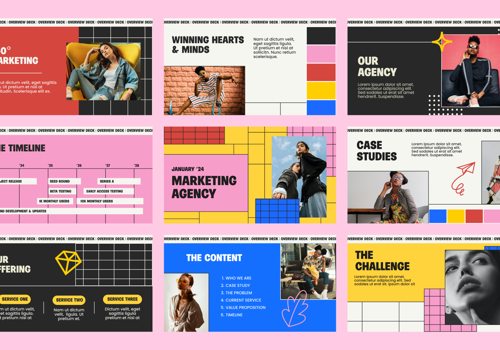 Graphic Design Package Example: Leading Agency Presentation (Confidential Version)